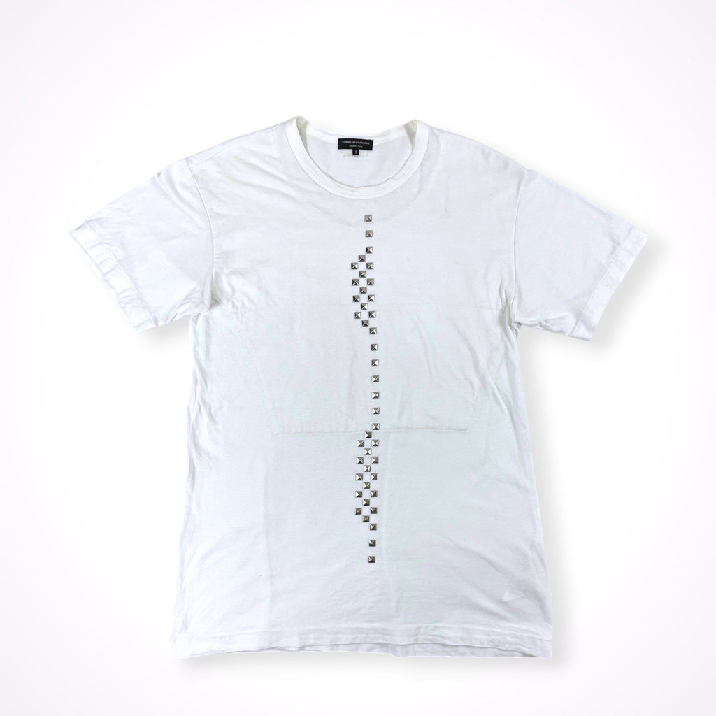 COMME des GARCONS HOMME PLUS / スタッズシームデザインTシャツ SIZE:M