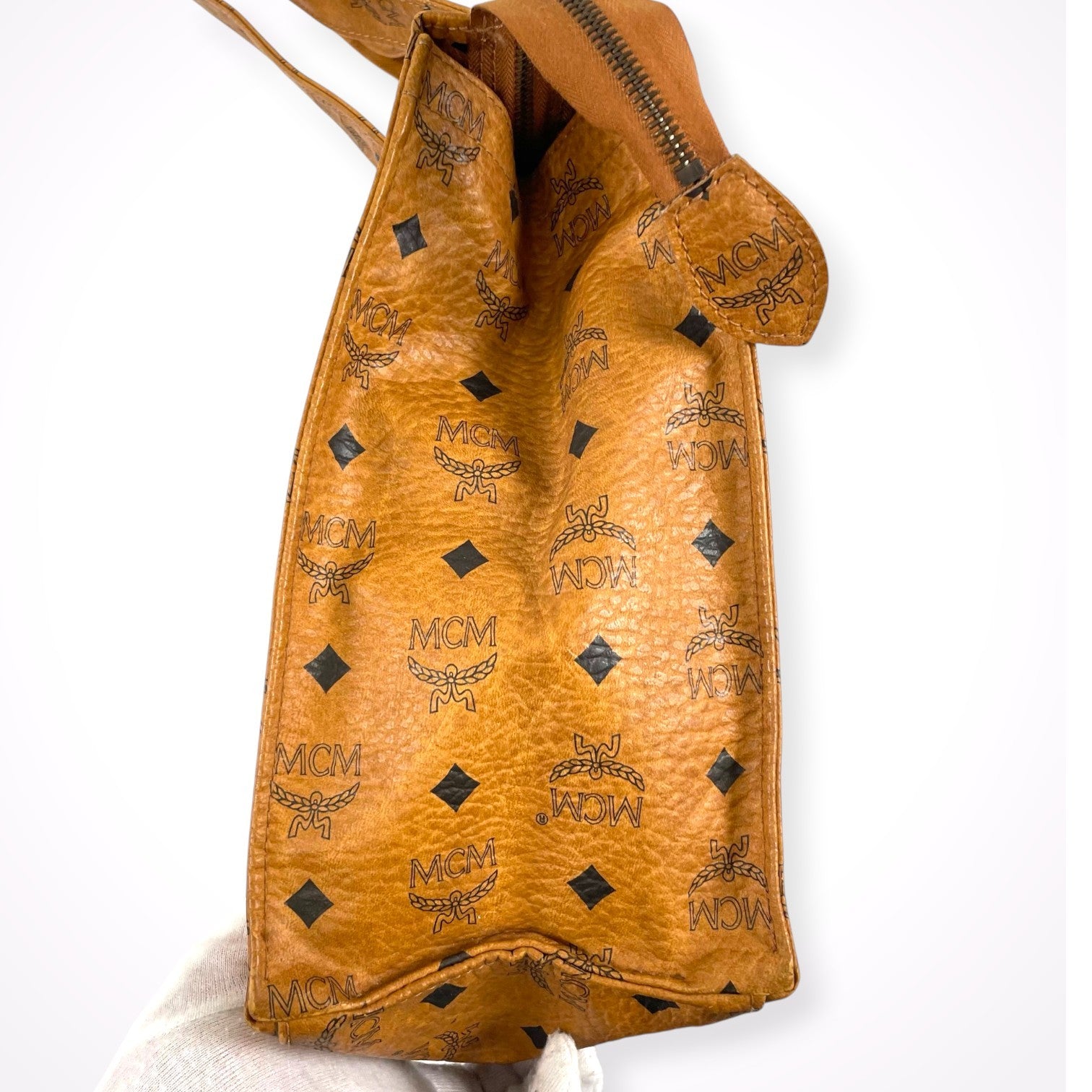 MCM エムシーエム / ビセトス柄トートバッグ ブラウン