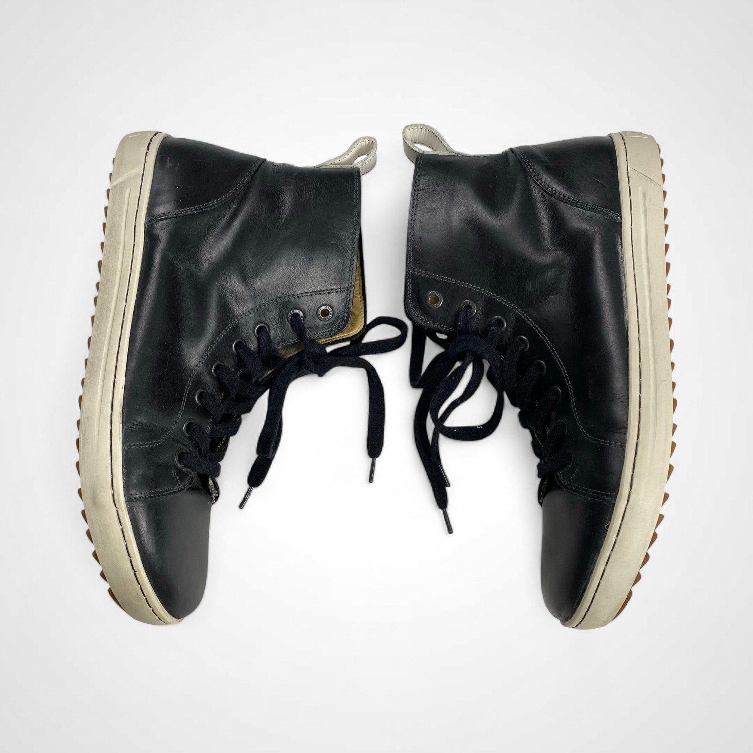 BIRKENSTOCK ビルケンシュトック / レザー ハイカットスニーカー 参考定価：30,000程度 SIZE：27cm