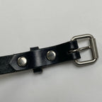 MAISON EUREKA メゾン エウレカ / OILED LEATHER CHOKER レザーチョーカー ブラック