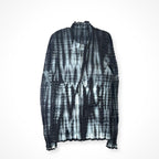 ISSEY MIYAKE MEN / 15SS 絞り染めメッシュプリーツジャケット SIZE:3