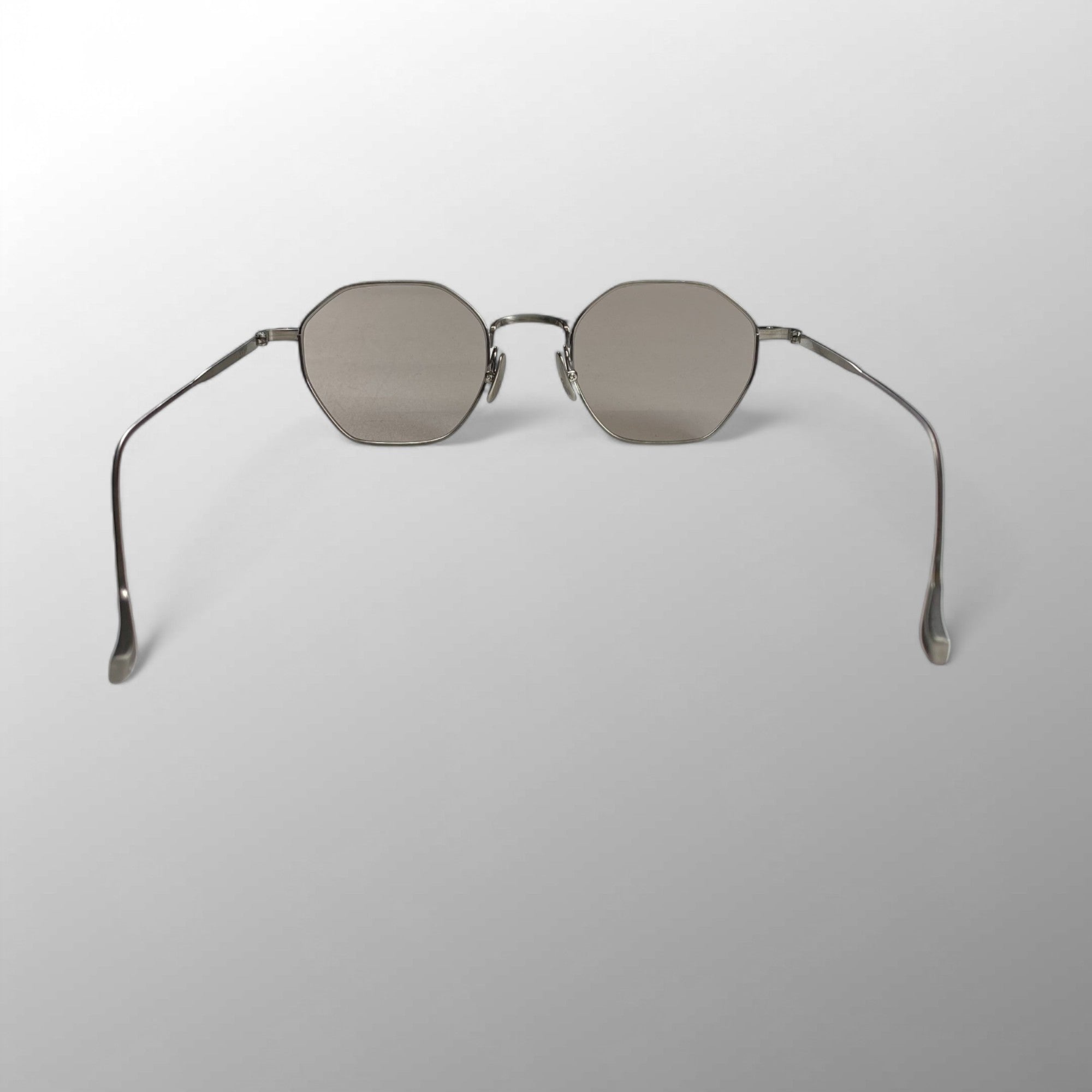 25SS SOPHNET × 金子眼鏡 / TITANIUM SUNGLASSES OCTAGON 度なしライトグレーレンズ 参考定価：44,000+tax