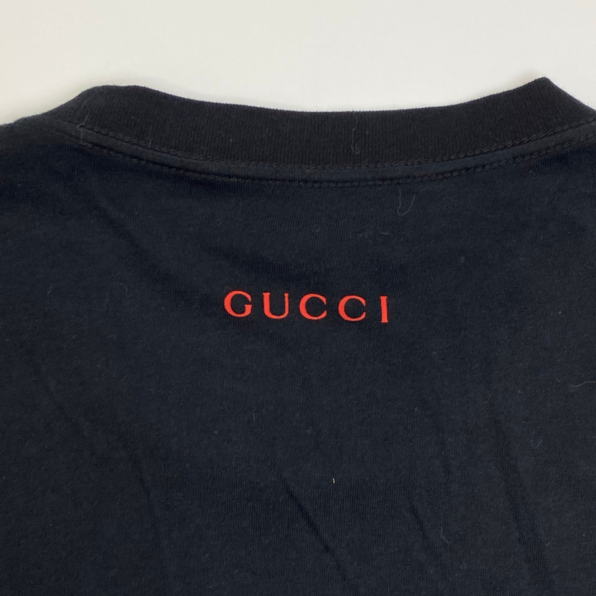 GUCCI グッチ / ヴィンテージ タイガー刺繍 Tシャツ リュネビル刺繍 SIZE:FREE