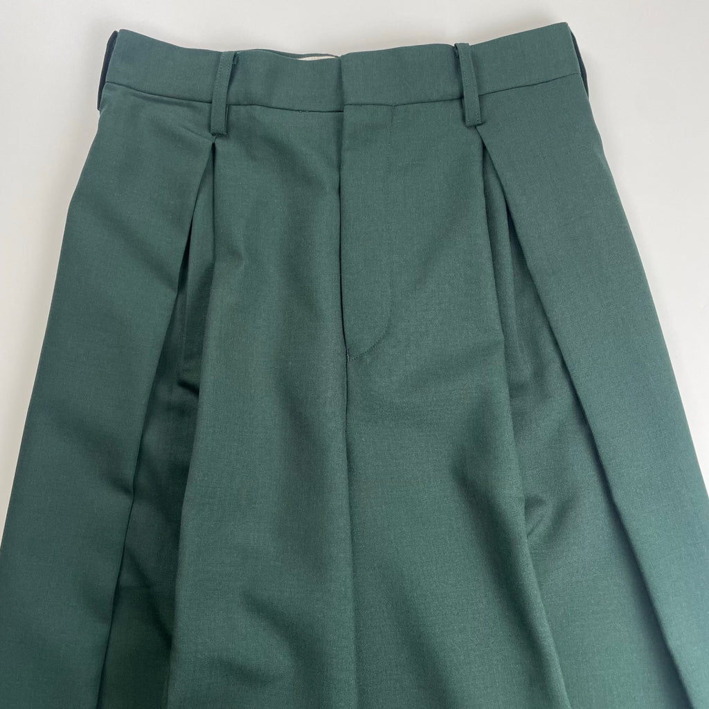 beautiful people ビューティフル ピープル / tropical wool mohair three tuck widepants 参考定価：41,000+tax SIZE：34