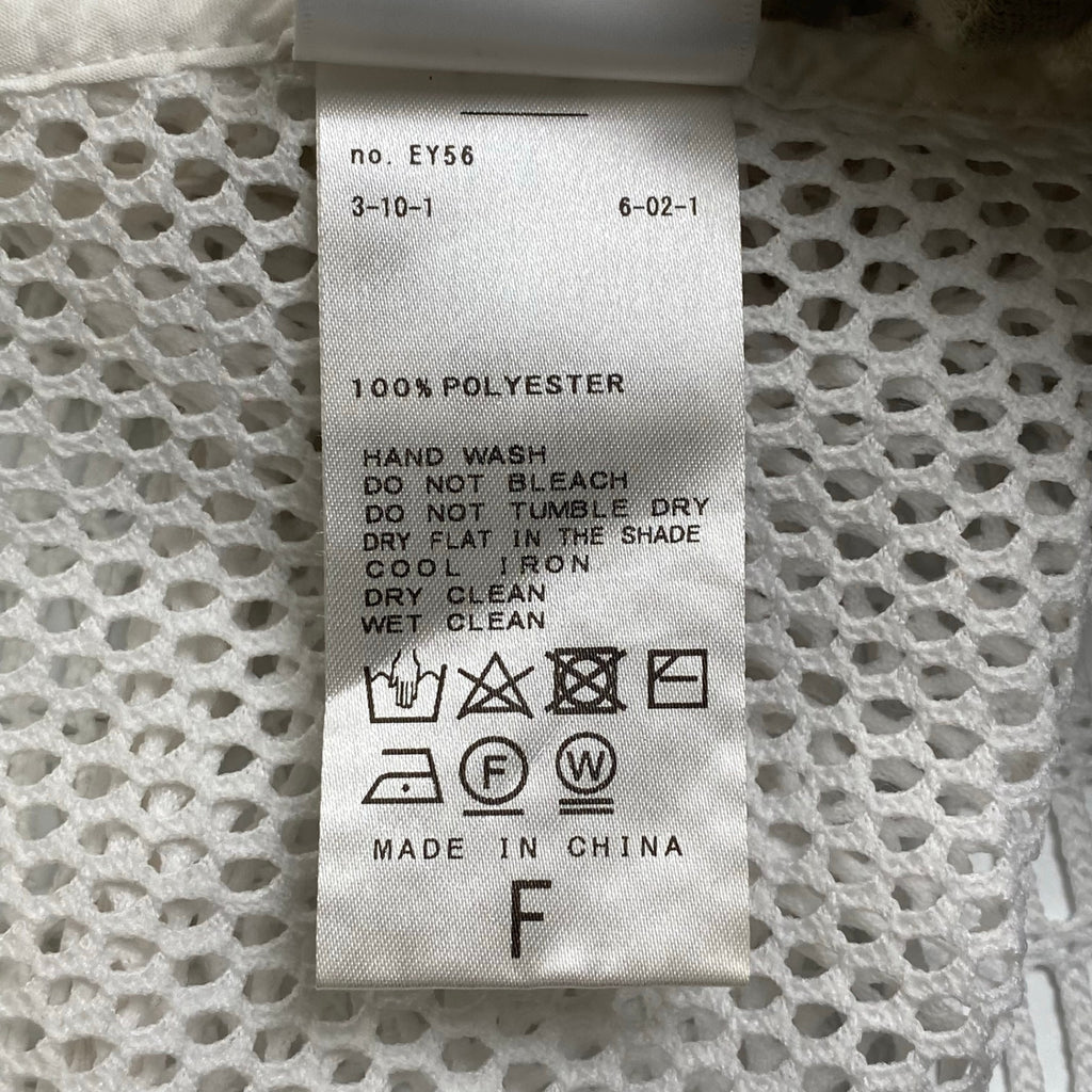 CITY SHOP シティショップ / MESH MIX PULLOVER メッシュプルオーバー 参考定価：14,000+tax SIZE:FREE