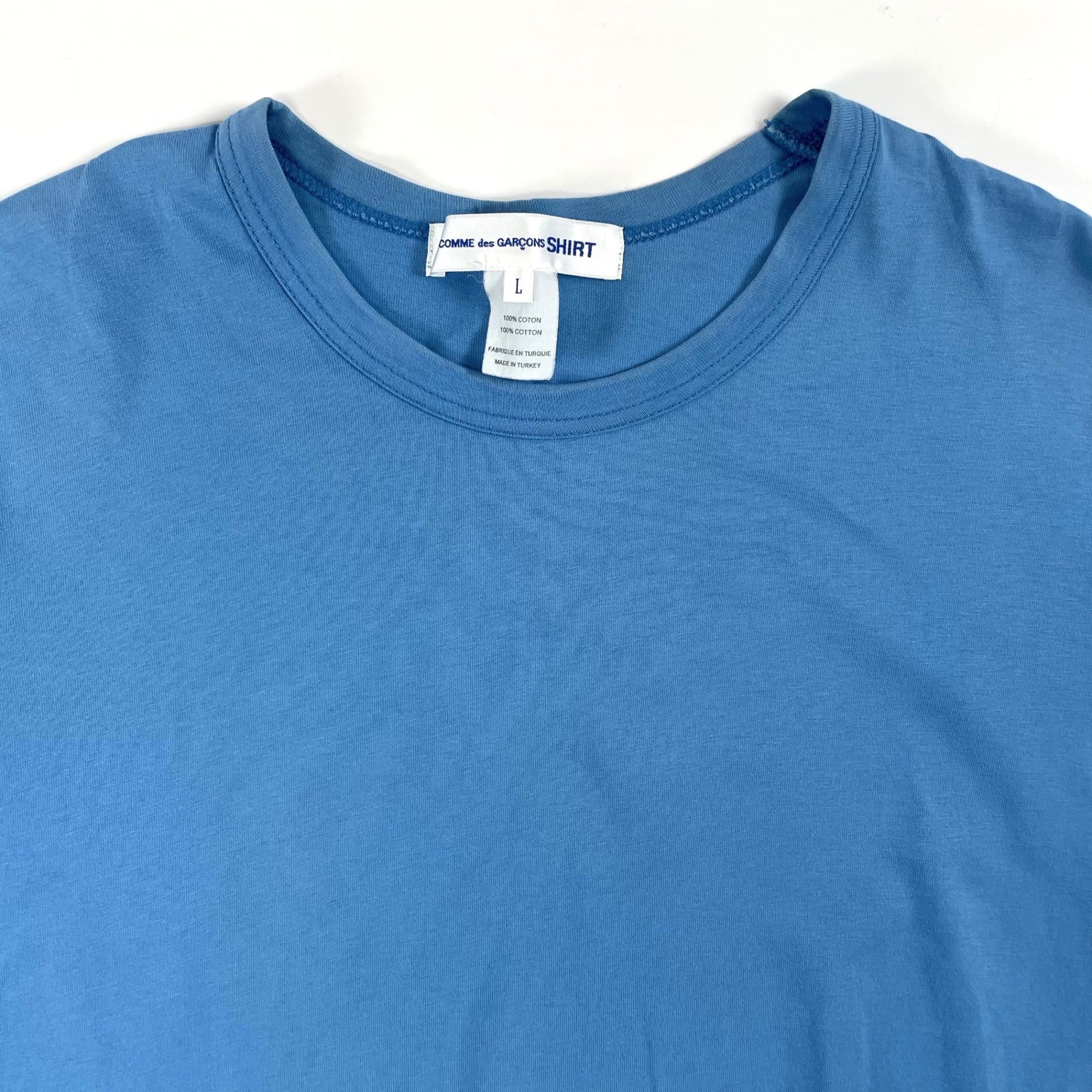COMME des GARCONS SHIRT / クルーネックTEE W27117 SIZE:L