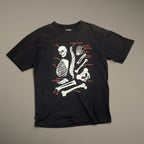 90s VINTAGE ONEITA オニータ / スカル ボーン ヴィンテージ Tシャツ SIZE:L