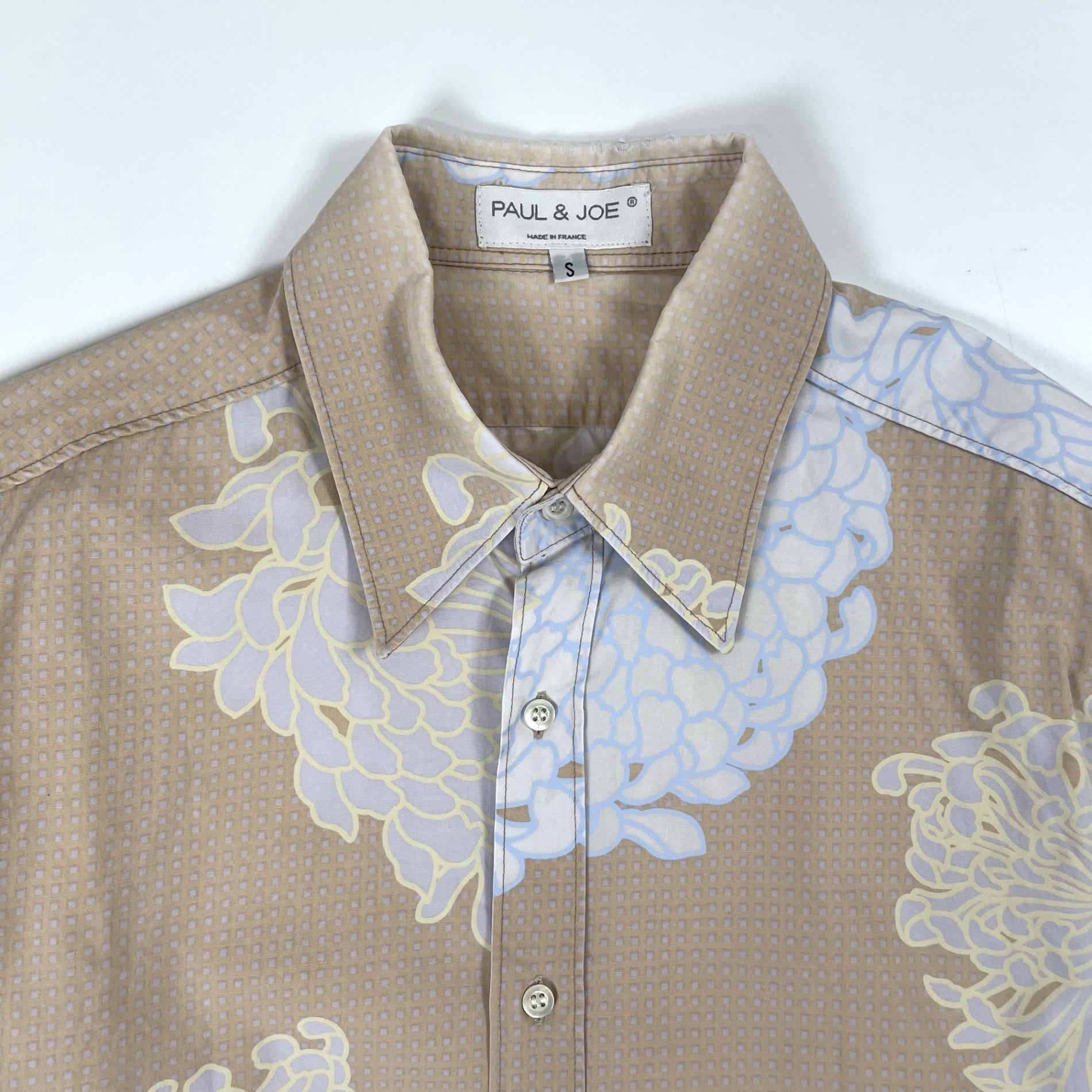 PAUL＆JOE / アートボタニカルシャツ 参考定価：38,000程度 SIZE:S