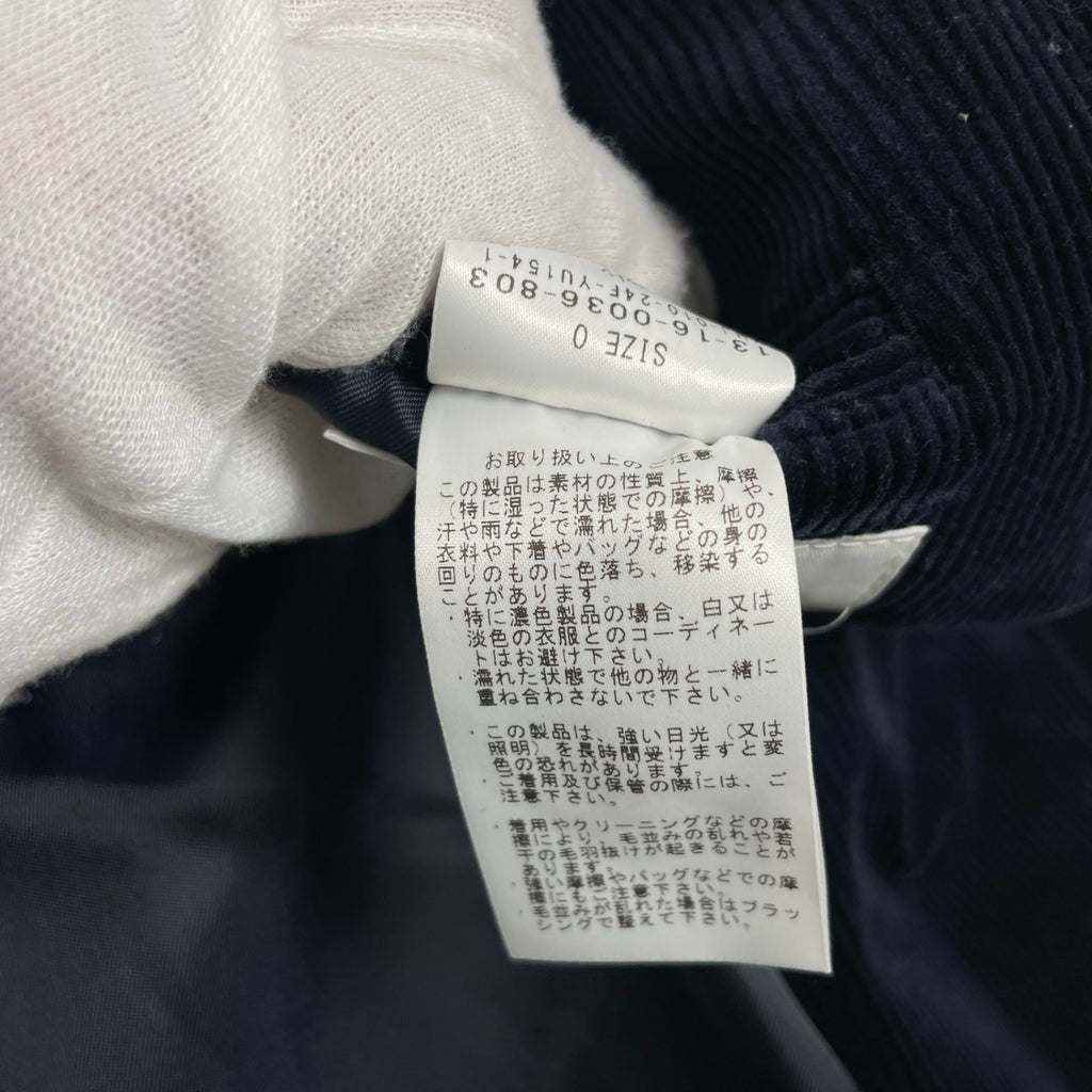 BEAMS BOY ビームスボーイ / 10ウェル コーデュロイ 3ボタン ジャケット 参考定価：27,800+tax SIZE:0