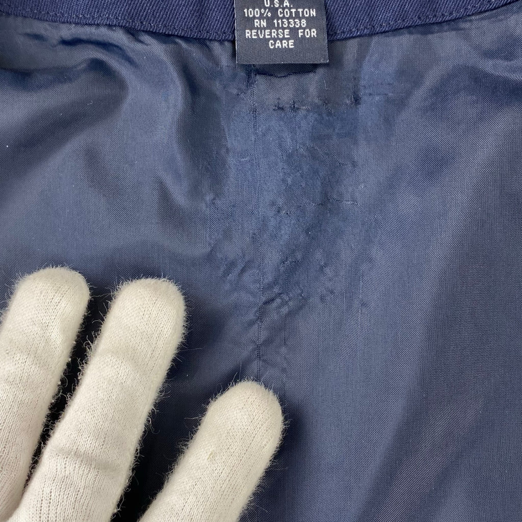 90s USA製 Polo by Ralph Lauren ポロバイラルフローレン / コットンギャバジン スウィングトップ エポレット付 SIZE:L