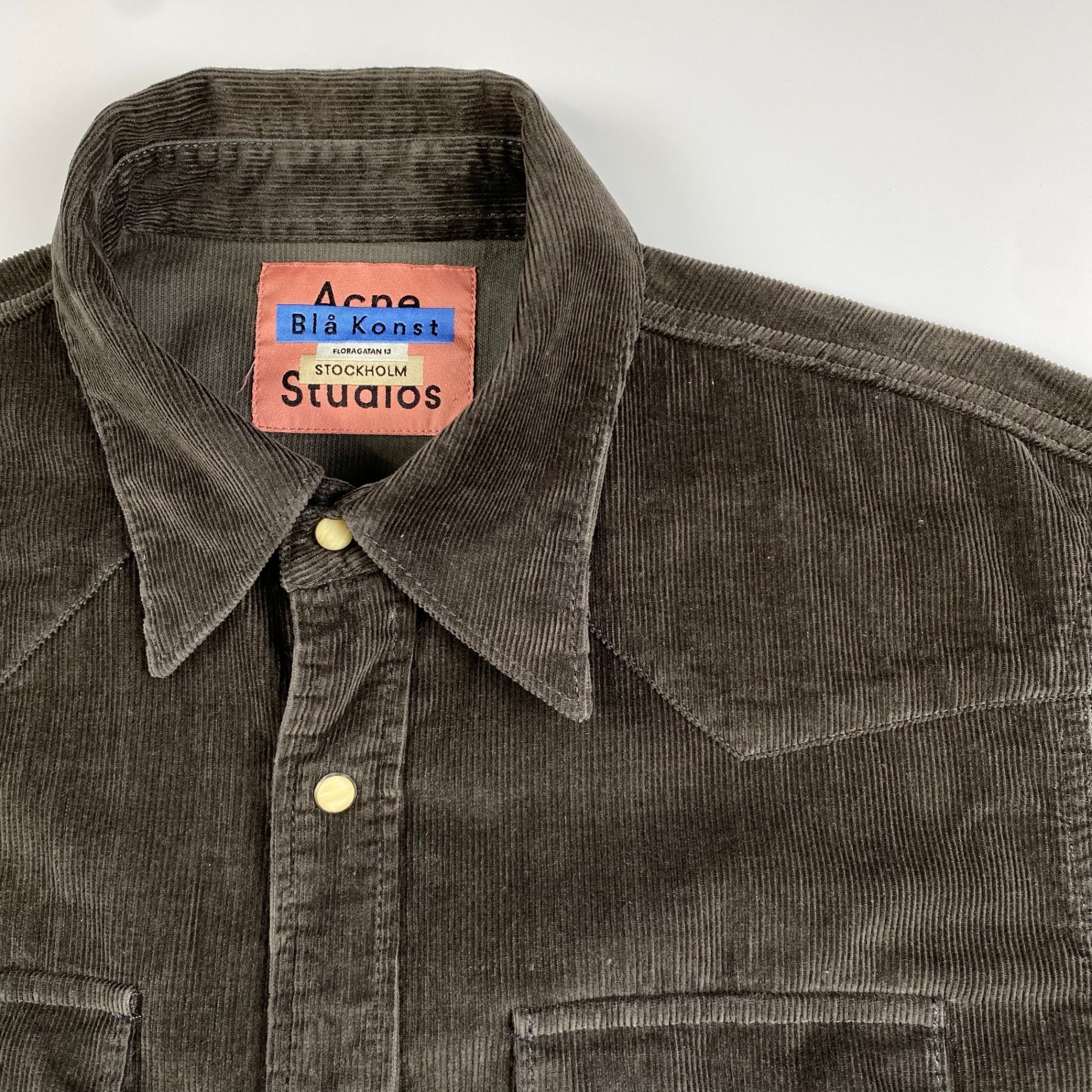 Acne Studios Bla Konst アクネストゥディオズ / 2001 コーデュロイシャツ SIZE：48（L程度）