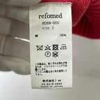 refomed / OLD MAN KNIT POLO 参考定価：35,000+tax SIZE:3