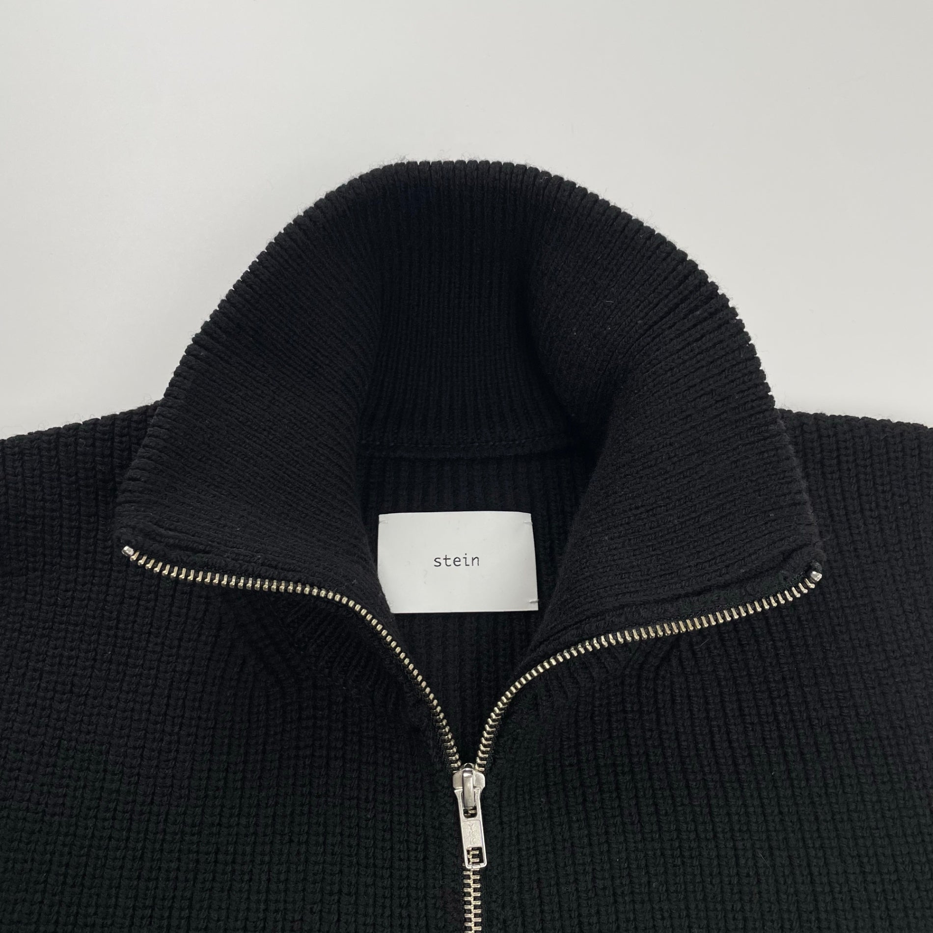 stein シュタイン / OVERSIZED DRIVERS KNIT ZIP VEST 23AW ST697 参考定価：44,000+tax SIZE:S