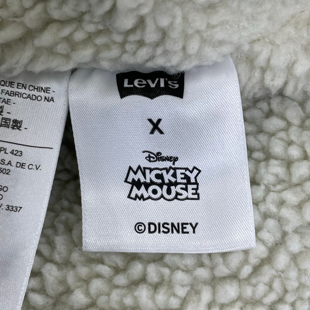 Levi's × MICKEY MOUSE リーバイス ミッキーマウス DISNEY ディズニー / コラボ トラッカージャケット ランチジャケット ミッキー90周年 参考定価：15,000+tax SIZE:S