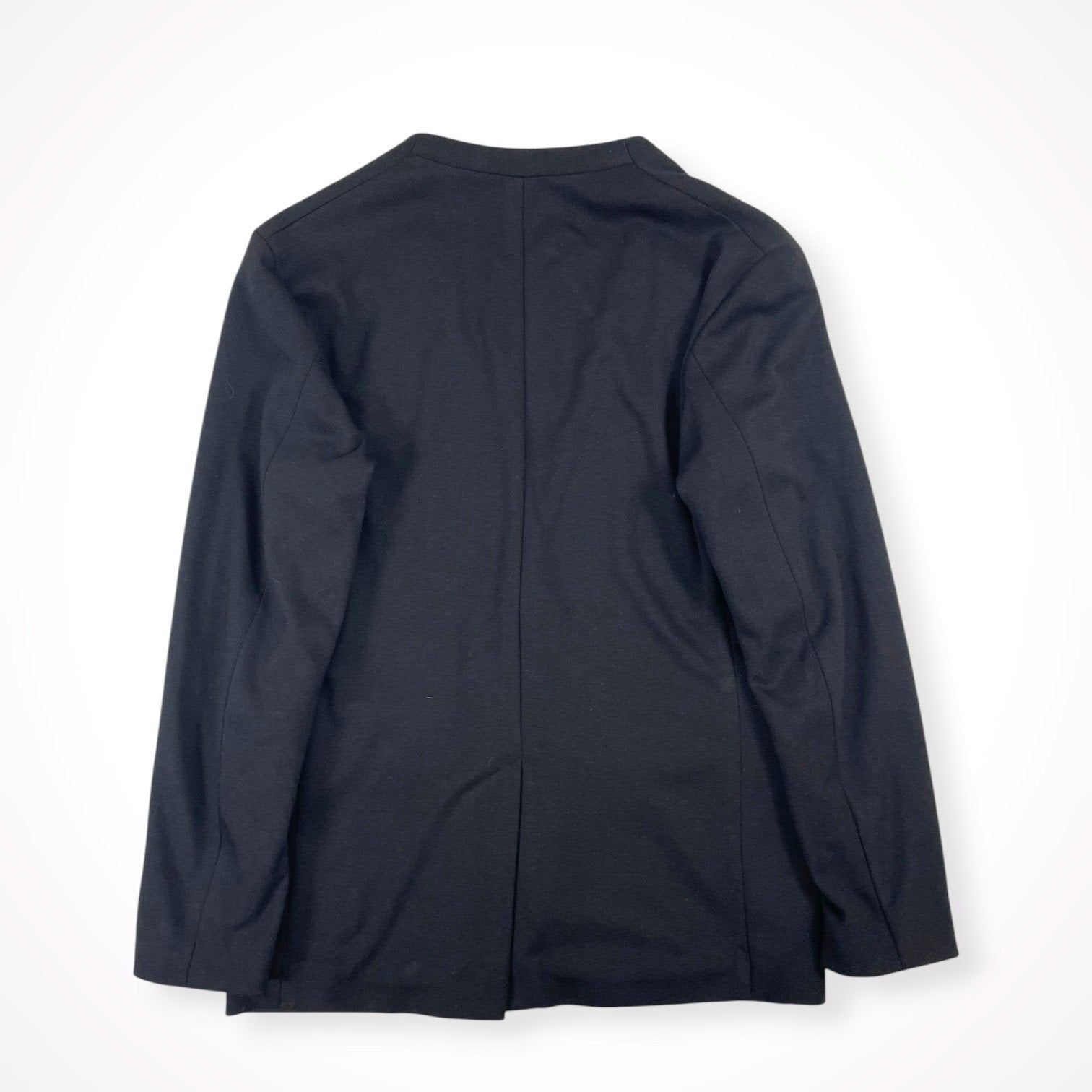 DRESSTERIOR / ウールブレンド ノーカラーリラックスジャケット 未使用品 参考定価：33,000+tax SIZE:S