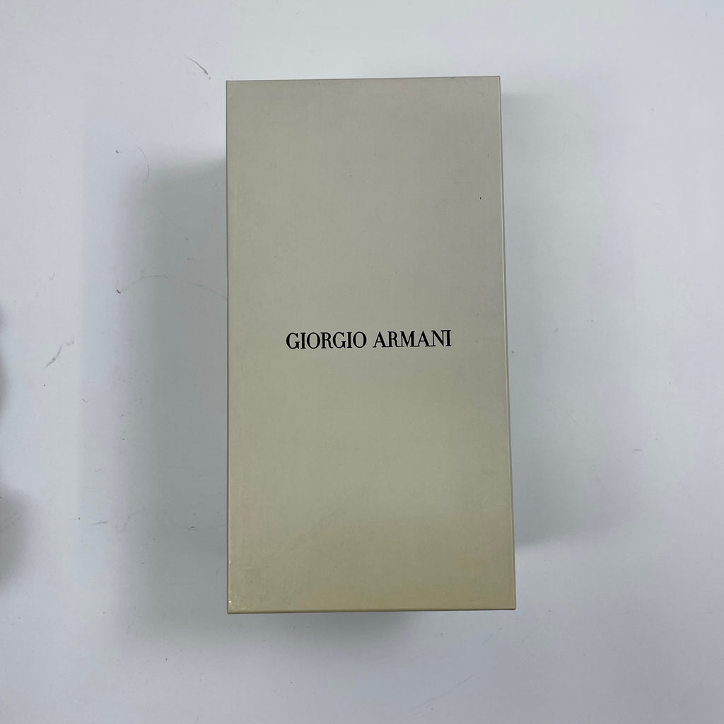 GIORGIO ARMANI / リボンジャガードパンプス 参考定価：200,000程度 SIZE：37 1/2