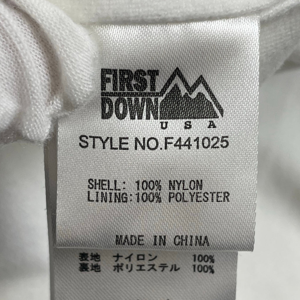 stacks bookstore × FIRST DOWN / コラボ 刺繍ロゴコーチジャケット ネイビー SIZE:XL