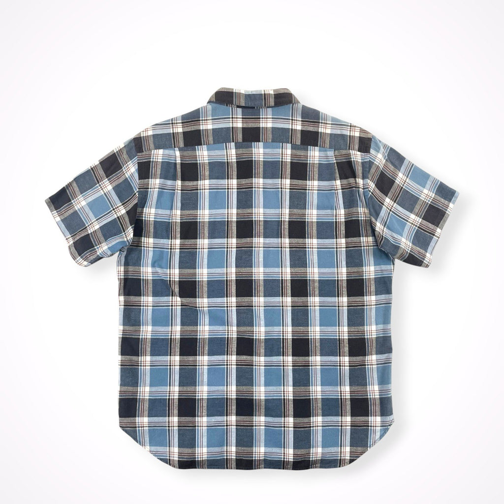 MARGARET HOWELL / 日本製 コットンチェックシャツ 参考定価：28,000程度 SIZE:L