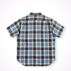 MARGARET HOWELL / 日本製 コットンチェックシャツ 参考定価：28,000程度 SIZE:L