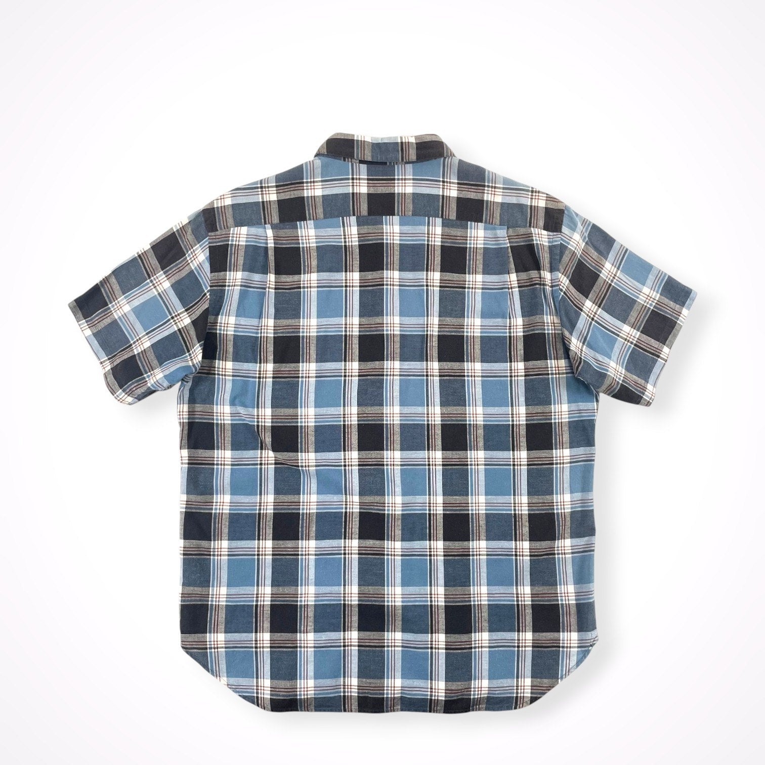 MARGARET HOWELL / 日本製 コットンチェックシャツ 参考定価：28,000程度 SIZE:L