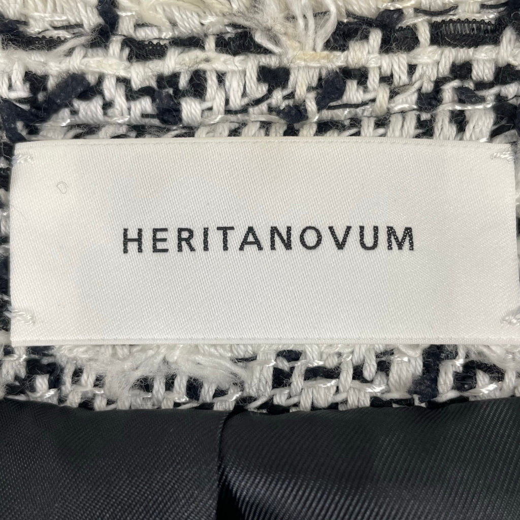 HERITANOVUM / スプリングツイードベスト Oggi掲載品 参考定価：58,000+tax SIZE：FREE