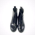 Dr. Martens / 英国製 PASCALブーツ オールブラック  Pascal Boanil Brush 参考定価：50,000程度 SIZE:UK3