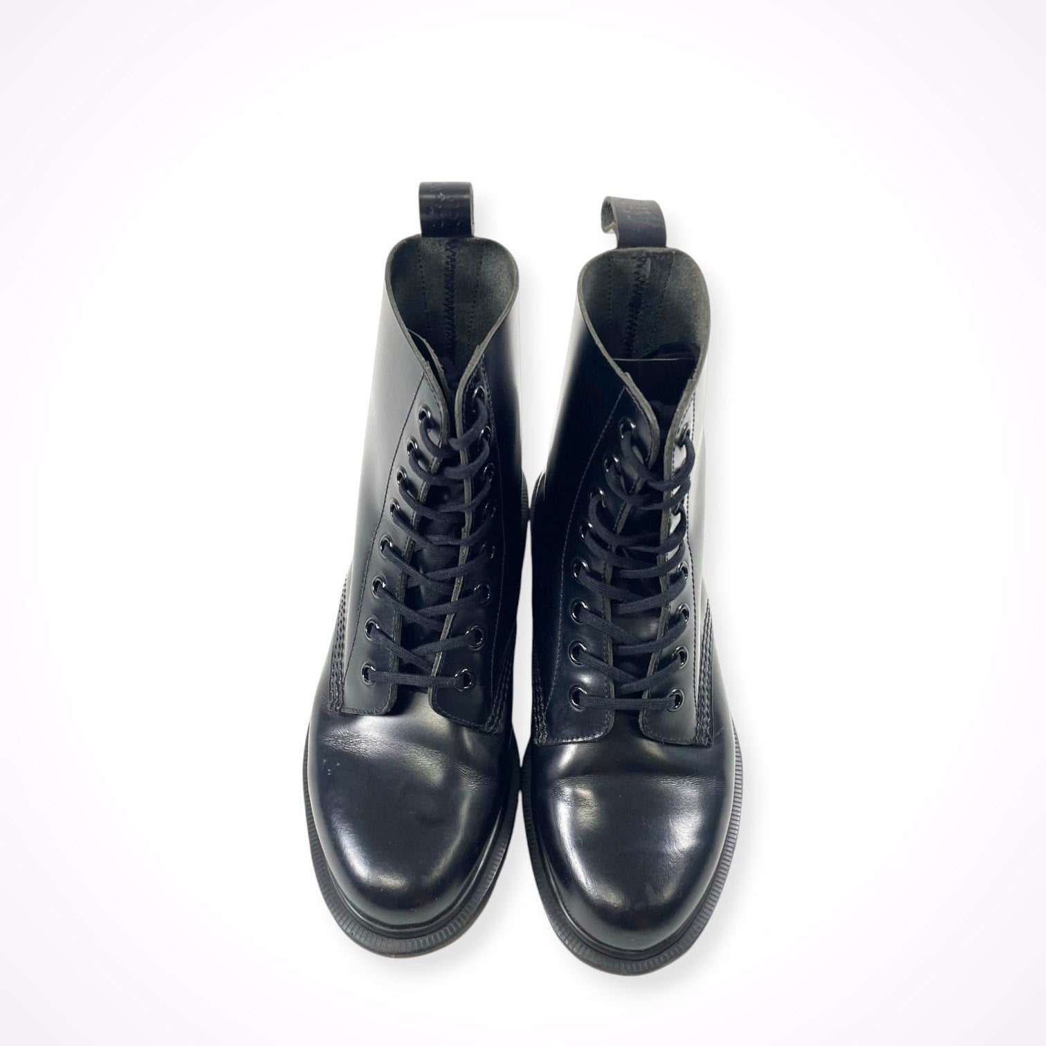 Dr. Martens / 英国製 PASCALブーツ オールブラック  Pascal Boanil Brush 参考定価：50,000程度 SIZE:UK3