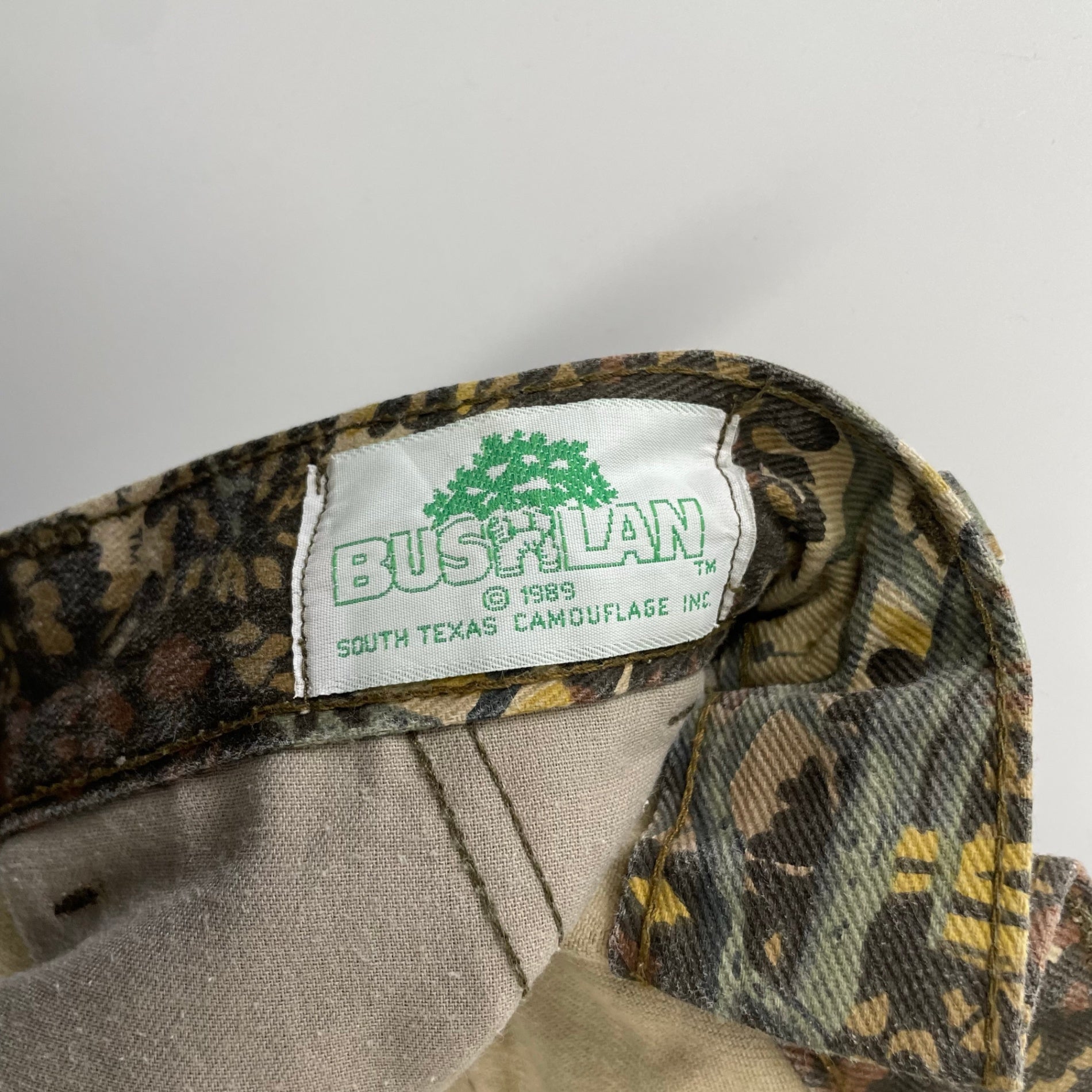 BUSHLAN ブッシュラン / VINTAGEリアルツリーカモカーゴパンツ SIZE：M