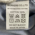 WORKERS / ボタンダウンシャツ 参考定価：17,000程度 SIZE：14