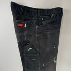 Dickies ディッキーズ / 90s ブラックフェード ダック地ペインターパンツ SIZE:83cm