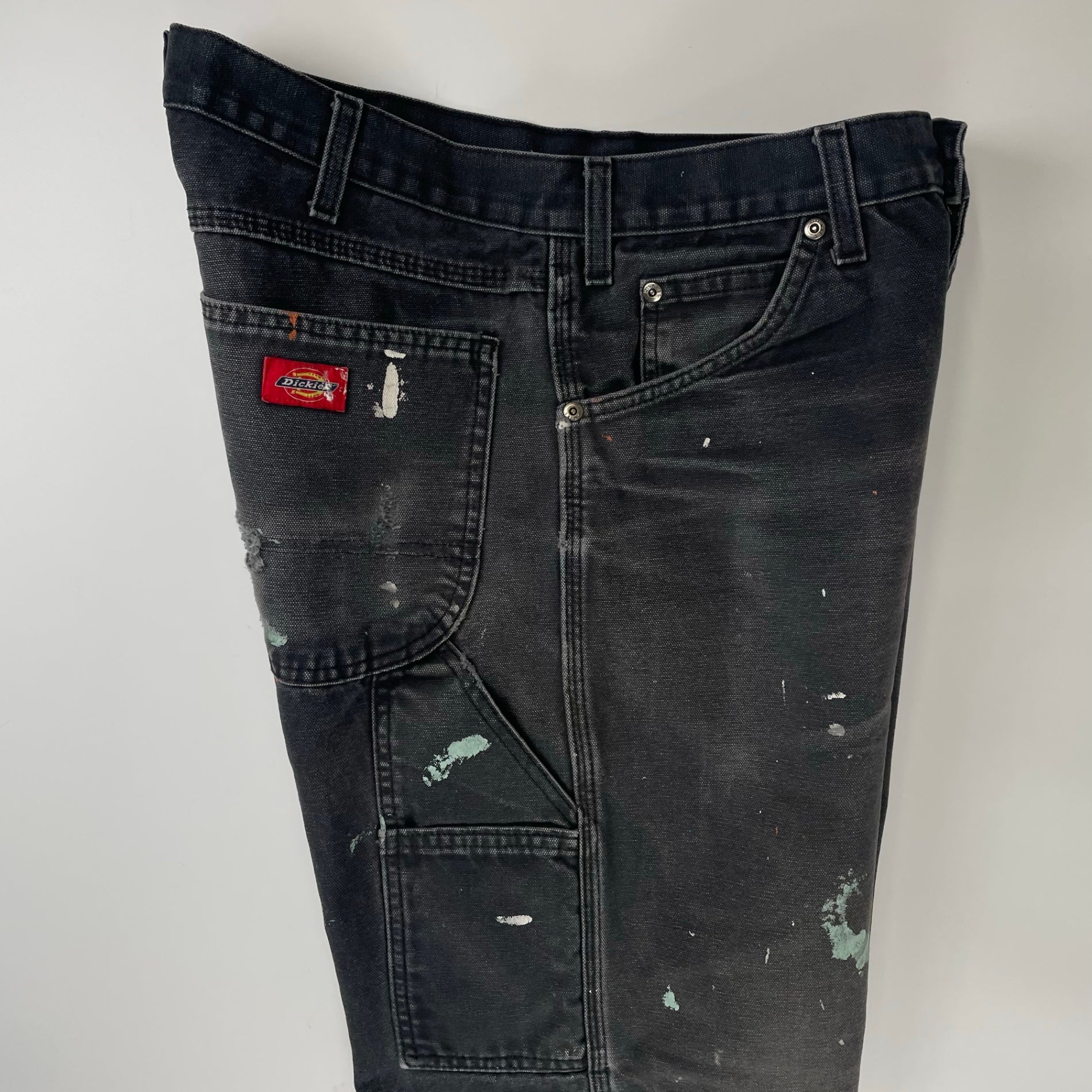 Dickies ディッキーズ / 90s ブラックフェード ダック地ペインターパンツ SIZE:83cm