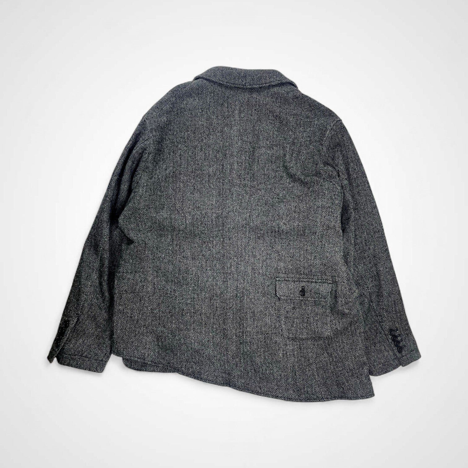 ENGINEERED GARMENTS エンジニアドガーメンツ / Slanted Jacket ヘリンボーンツイード 24AW 極美品 参考定価：68,000+tax SIZE:M