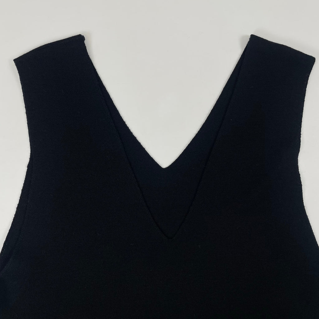 TICCA / ポケットデザインニットベスト 未使用品 参考定価：24,000+tax SIZE:FREE
