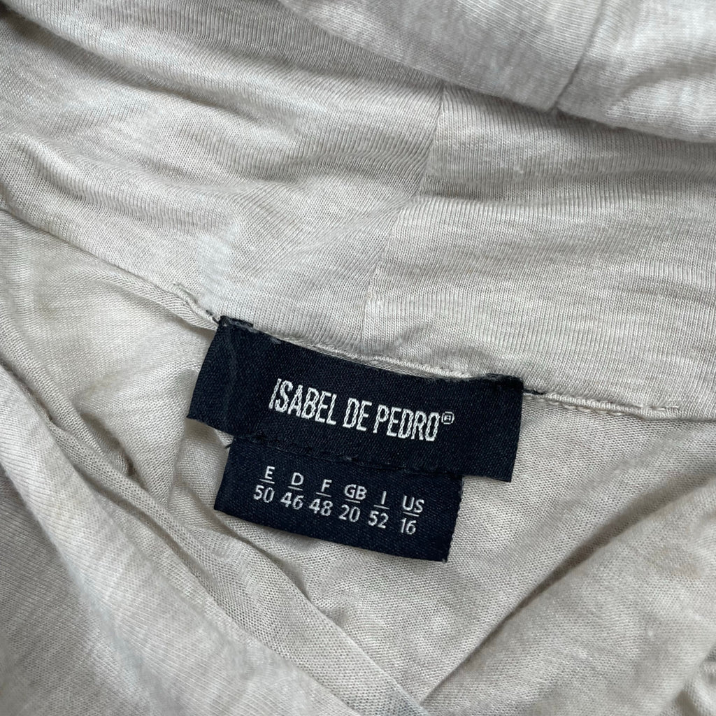 ISABEL DE PEDRO / セーリングシッププリント フーディーカットソー 参考定価：35,000程度 SIZE:16