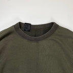 N.HOOLYWOOD エヌハリウッド / COMPILE CREW NECK SWEATSHIR スウェット カーキ 参考定価：25,000+tax SIZE:38(M程度)