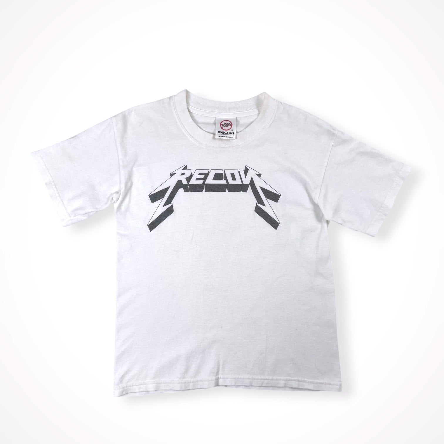 RECON / 90s RECONロゴTEE メタリカロゴ SIZE:S