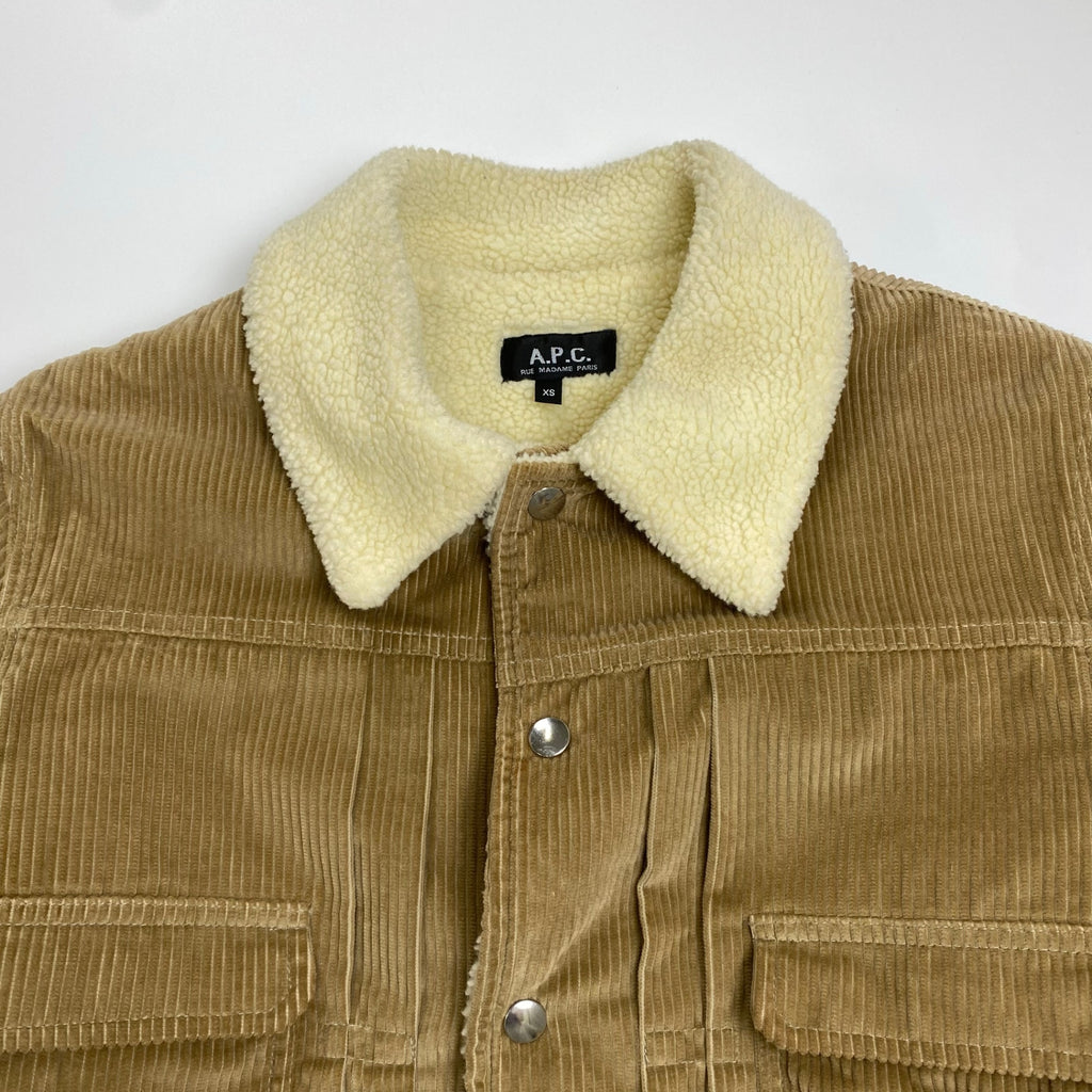 A.P.C. アーペーセー / ヴィンテージ コーデュロイ ボア ランチジャケット 紙タグ SIZE:XS