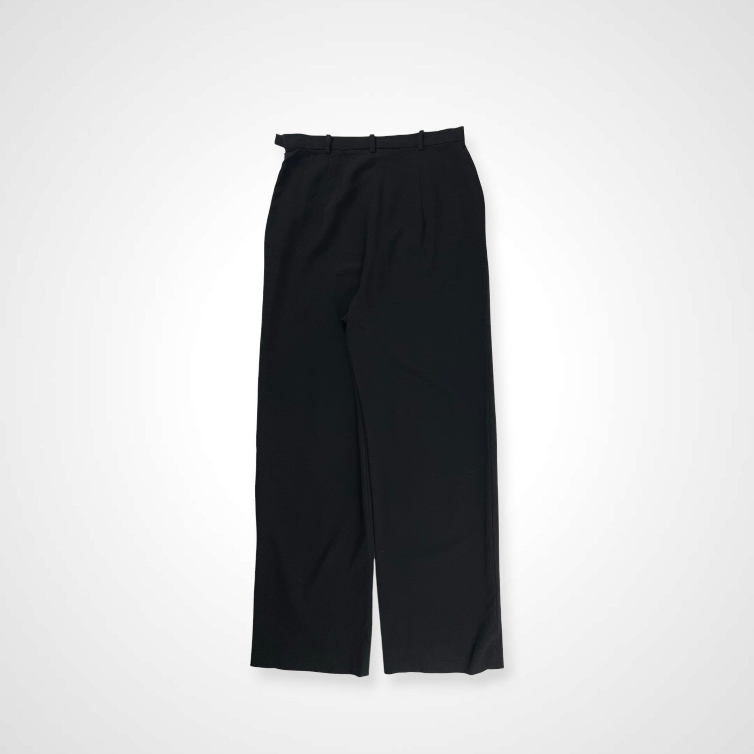MaxMara マックスマーラ / LYCRAバージンウールMIXストレッチスラックス MADE IN ITALY SIZE:W66