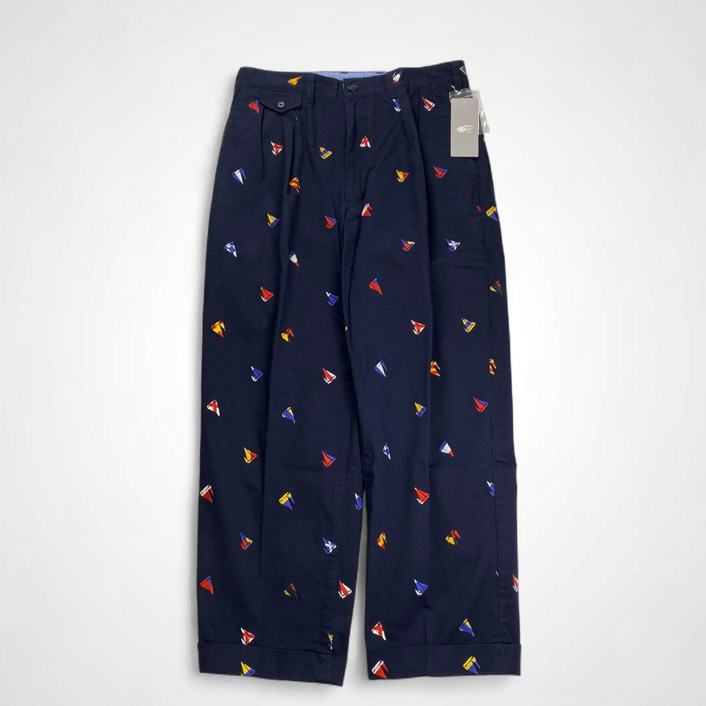 BEAMS PLUS ビームスプラス / 5ポケット エンブロイダリー チノパン タグ付 参考定価：38,000+tax SIZE:M