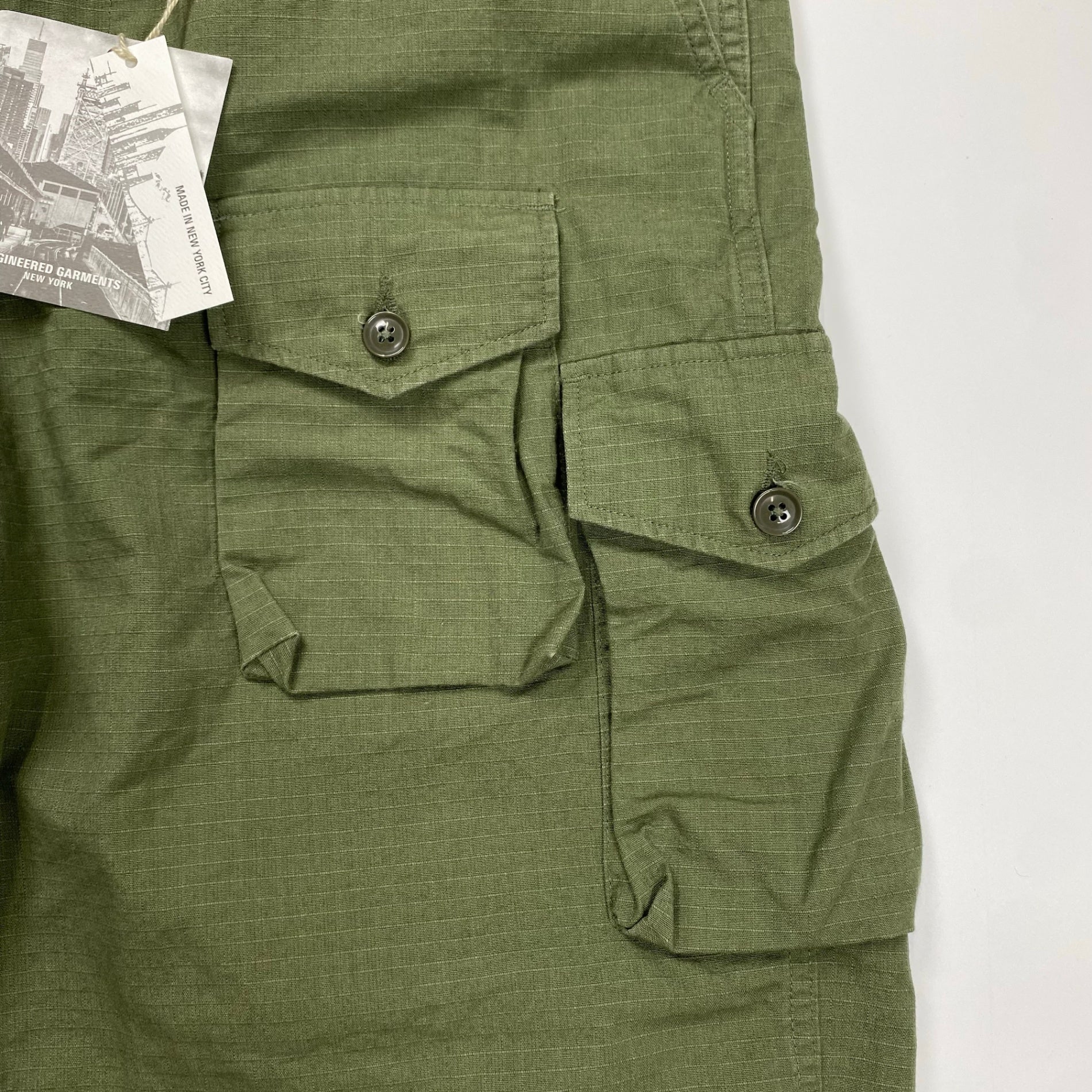 ENGINEERED GARMENTS × BEAMS PLUS / 別注 BDU 3/4 Shorts カーゴ パンツ SIZE:M 参考定価：43,000+tax