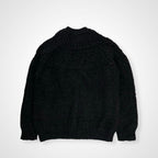 BATONER バトナー / Spread Alan Crew Neck ブラック 参考定価：28,000+tax SIZE:2