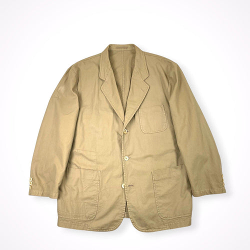 COMME des GARCONS HOMME コムデギャルソンオム / 〈田中オム〉 砂加工 90sツイルジャケット AD1995 SIZE：M