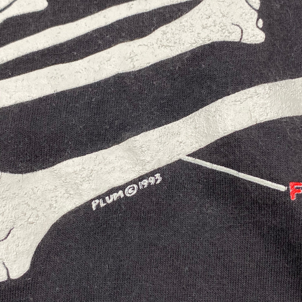 90s VINTAGE ONEITA オニータ / スカル ボーン ヴィンテージ Tシャツ SIZE:L