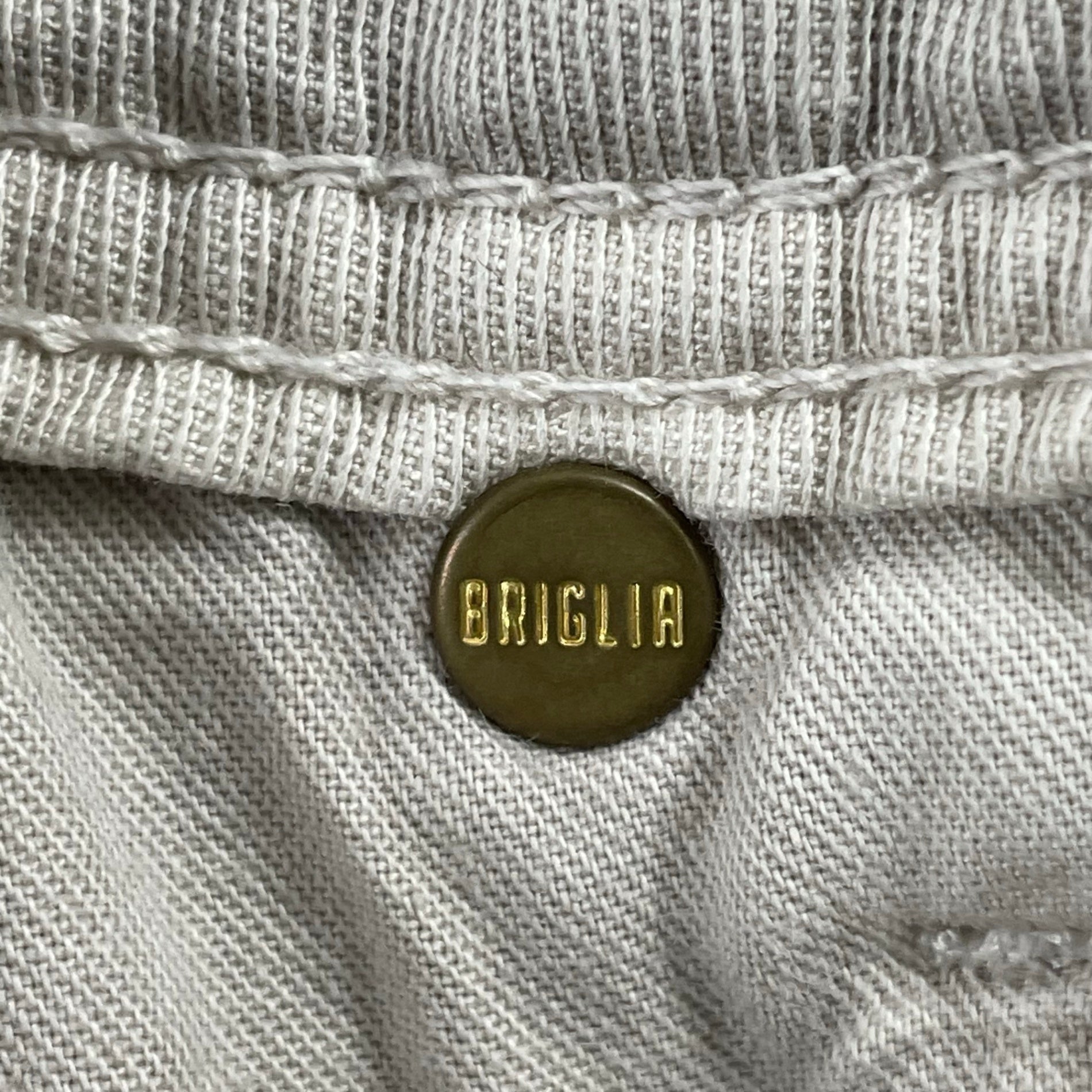 BRIGLIA 1949 / RIBOT-C コットンリネンMIXパンツ SIZE:W90