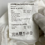 COMME des GARCONS HOMME コムデギャルソンオム / 異素材 フロントポケットTEE Tシャツ ホワイト SIZE:M