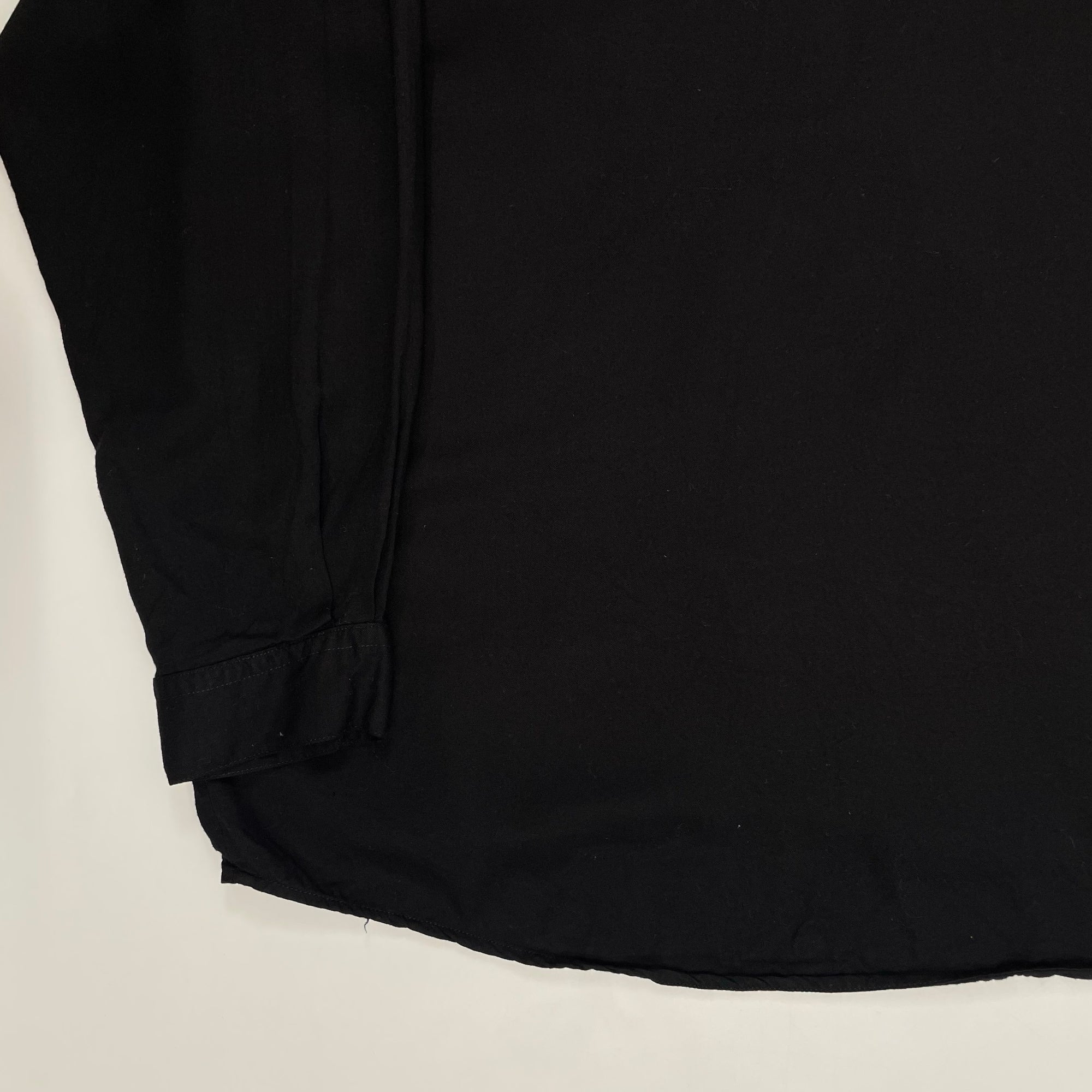 VINTAGE ヴィンテージ / レーヨンヴィンテージシャツ 彫金メタルボタン ブラック SIZE:XL