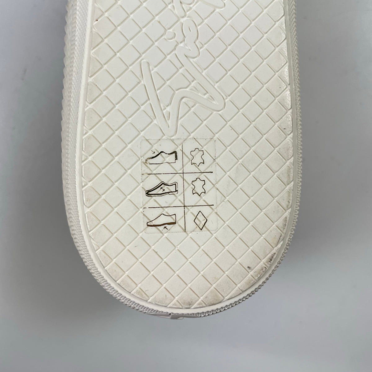GIORGIO ARMANI / バイカラーレザースニーカー 参考定価：130,000程度 SIZE:38