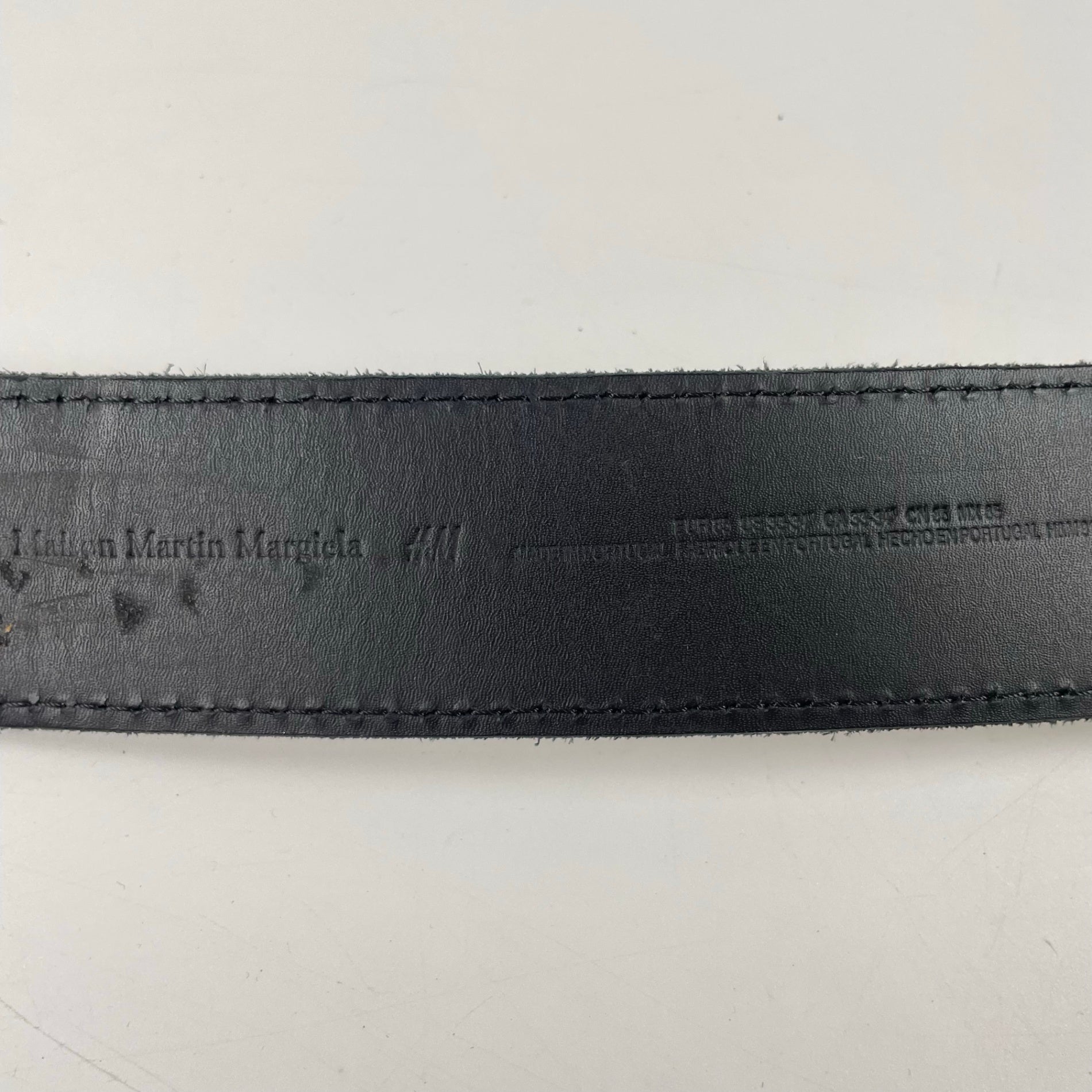 H&M × Maison martin margiela / コラボ ペイントベルト SIZE:W80.5-90.5cm