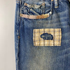 限定 POLO RALPH LAUREN ポロラルフローレン / BOBBY JEAN パッチワークデニム CRUISE/HOLIDAY2011 SIZE:W80cm