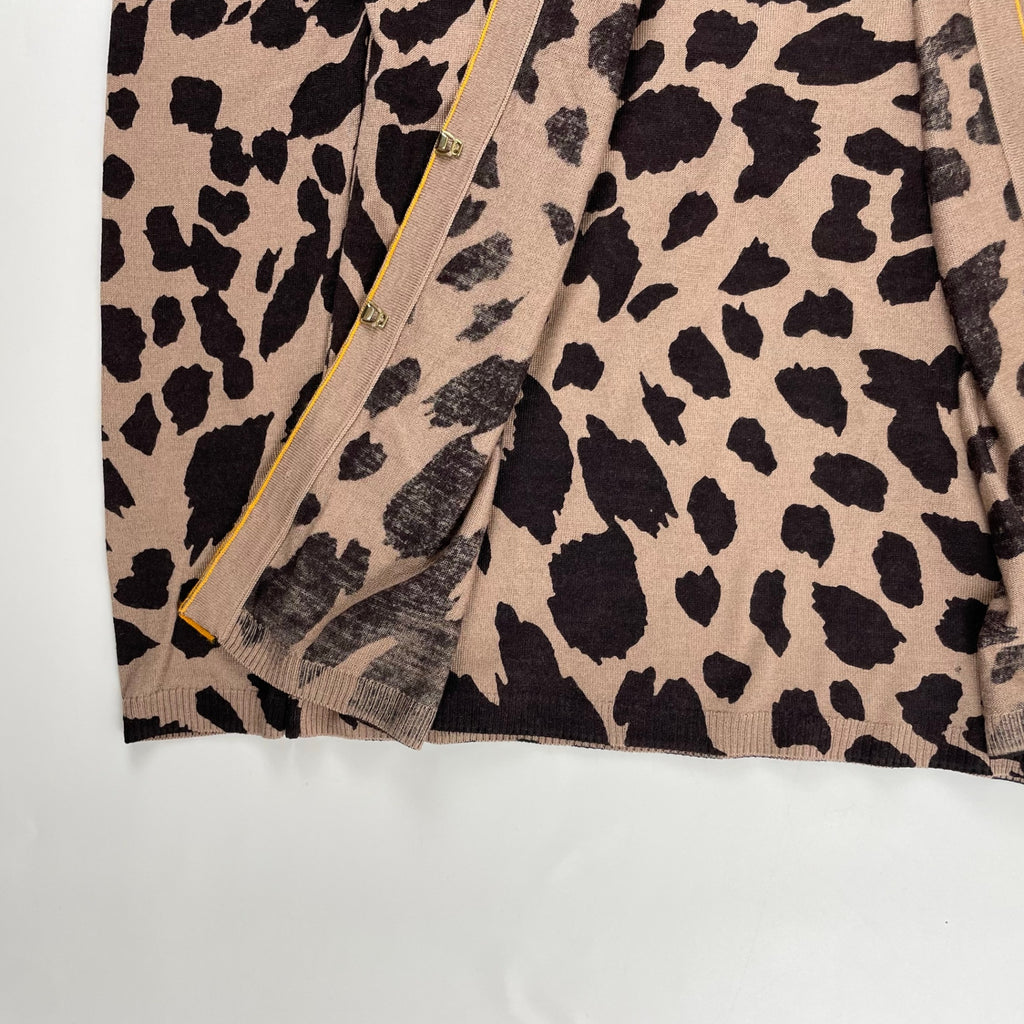 ESCADA エスカーダ / シルクMIXレオパードアンサンブル 参考定価：80,000程度 SIZE：S